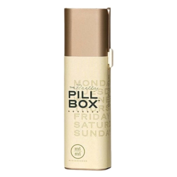 Mimimeds Other - Mimimeds Pretty Pill Box Champagne NWT